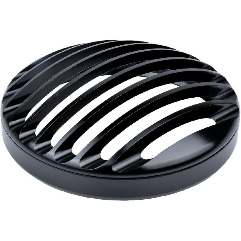 TUINCYN Motorcycle 5 3/4 Inch Headlight Grille Head Lamp Cover Mask for Harley-Davidson Dyna Super Glide Custom FXDC Low Rider Street Bob FXDB Super