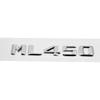 3D Car Rear Badge Emblem Sticker  Tail Box Number Letter Decal Decoration for ML430 ML450 ML500 ML550 Modified Accessories