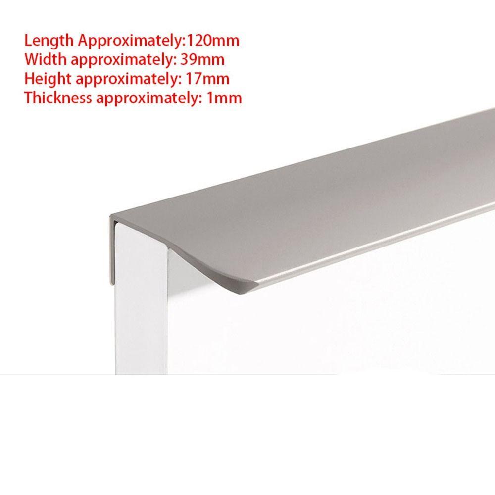 Hidden Invisible Door Handle Furniture Drawer Pulls Handle New Door Knobs Cupboard