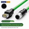 Hengtong Bell M12 to RJ45 High-Flex Industrial Ethernet Camera Cable