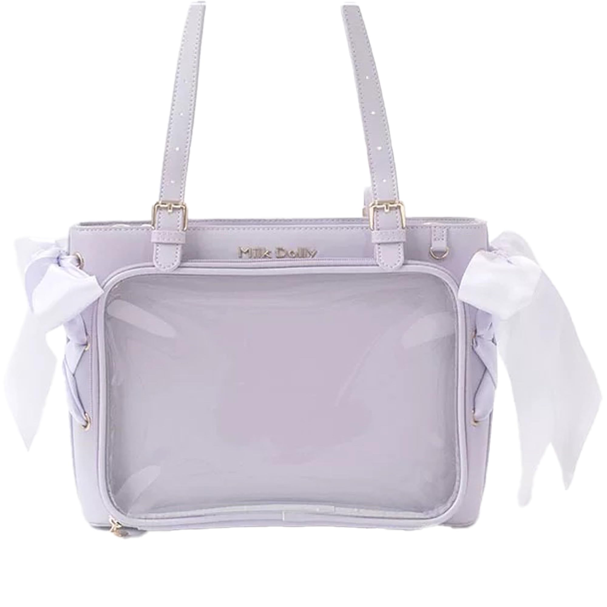 

G-Trigger [FUYUUNEKO] Ita Bag with Side Ribbons, Floating Cat MILKDOLLY Fuyuneko Lavender [Parallel Import]