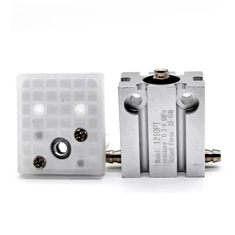 Pneumatic Gripper Cylinder 1205PT 1210PT 1218PT Precision Fixture Micro Switch Manipulator Holding Fixture Cylinder