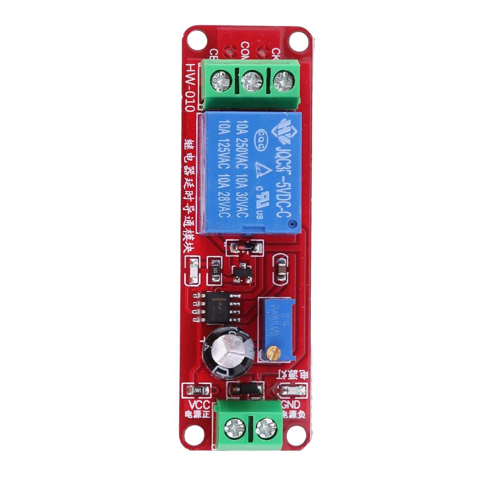 Adjustable NE555 Timer Control Switch Module for Car Relays Delays from 0 to 10 Seconds for Arduino Projects