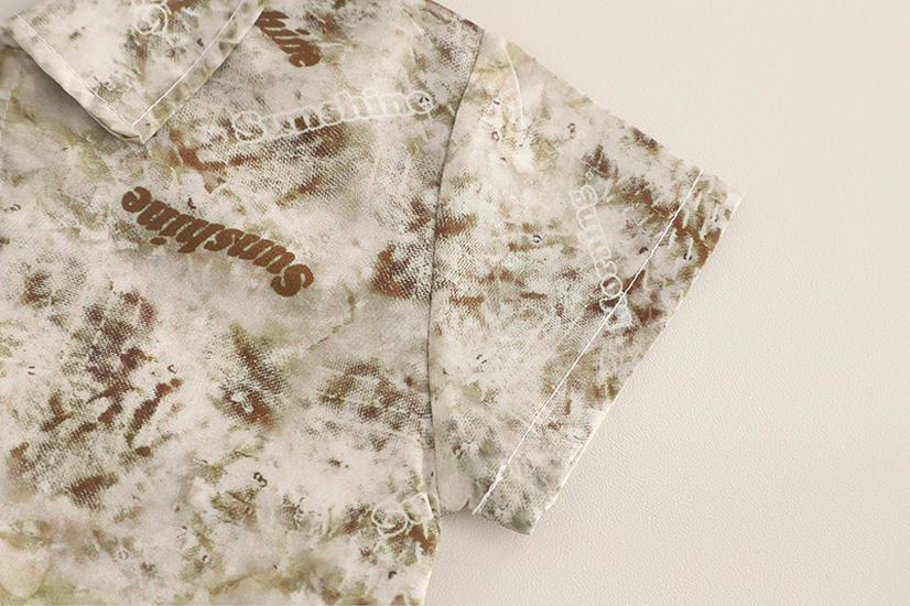 Summer 2026 Holiday Kids Floral Shirt & Shorts Set for Boys - Beach Style, Lightweight, Short-Sleeved