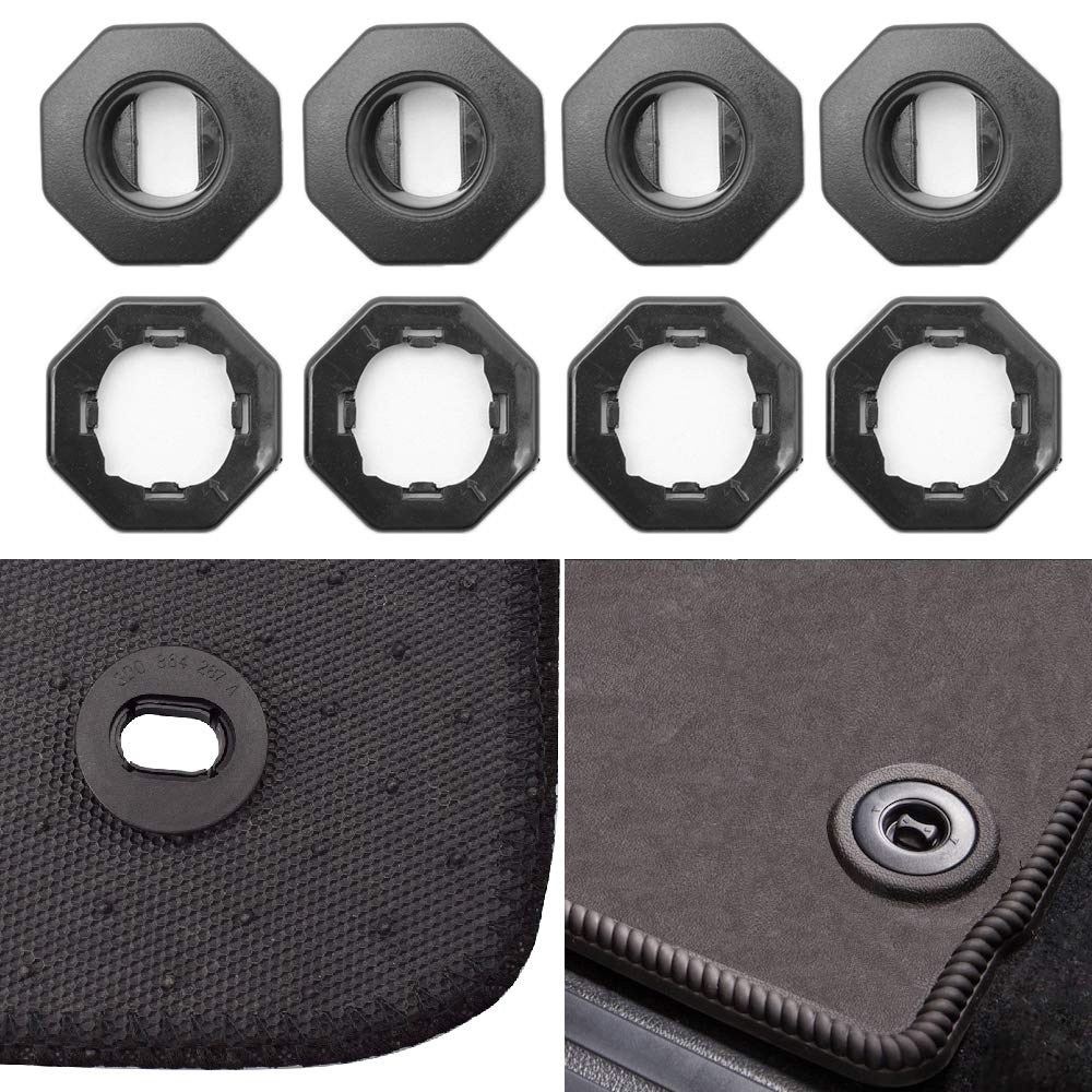 XUKEY 4PCS Floor Mat Retention Hold Clips Car Floor Mat