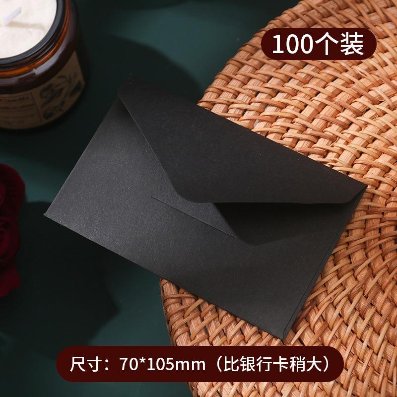 Vintage Mini Kraft Paper Business Gift Card Envelopes