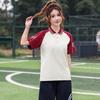 Summer Short-Sleeved Sports School Uniform Set for Students
