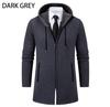 Men's Hooded Knit Windbreaker Cardigan Plus Size (2025)
