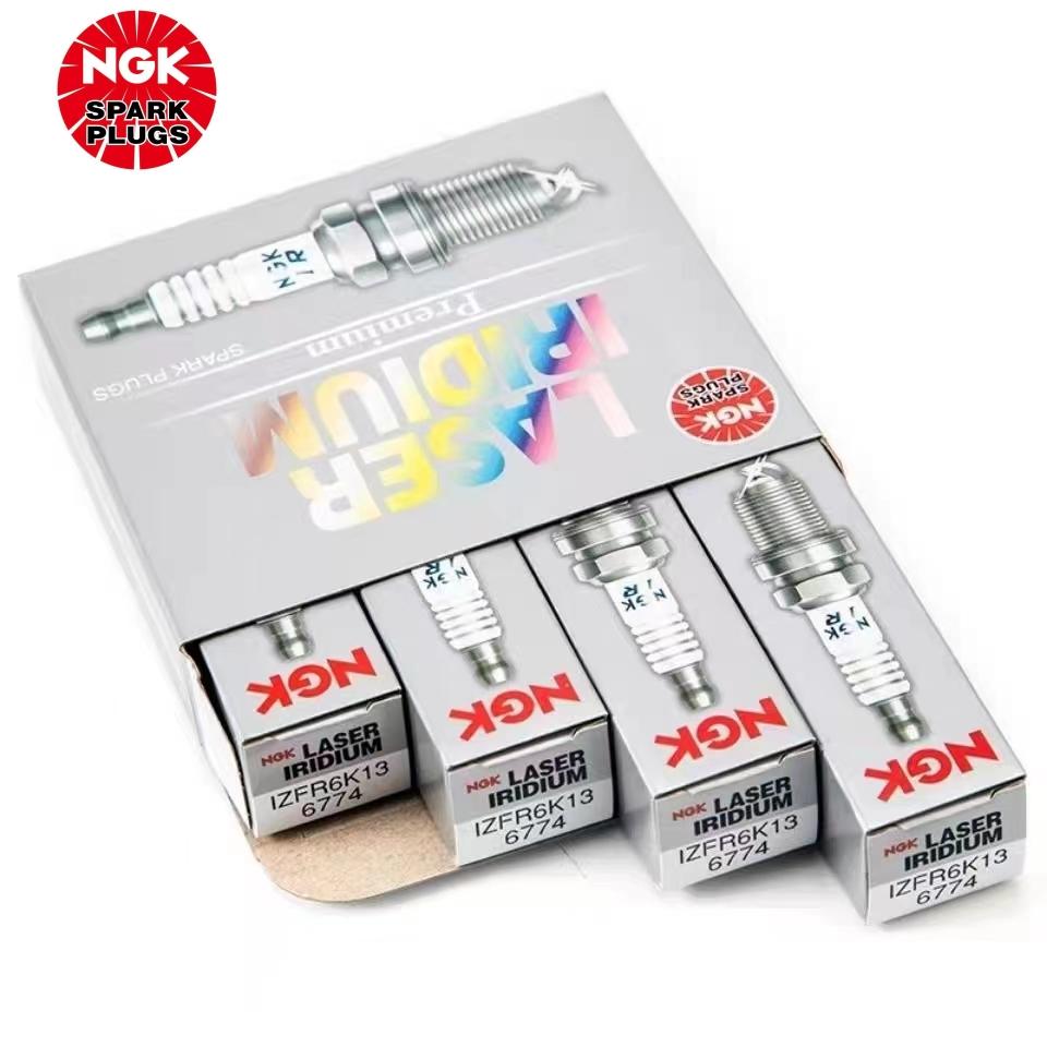 4/6Pcs Original IZFR6K13 6774 Brand New Laser Iridium Platinum Spark Plug For Honda Fit2004-2014CITY 2006-2015 CRIDERs1 1.5L