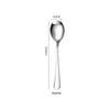 1010 Series Stainless Steel Tableware: Hotel Spoon, Steak Knife, Fork, Dessert Spoon, Coffee Spoon, Fruit Fork, Cake Spatula