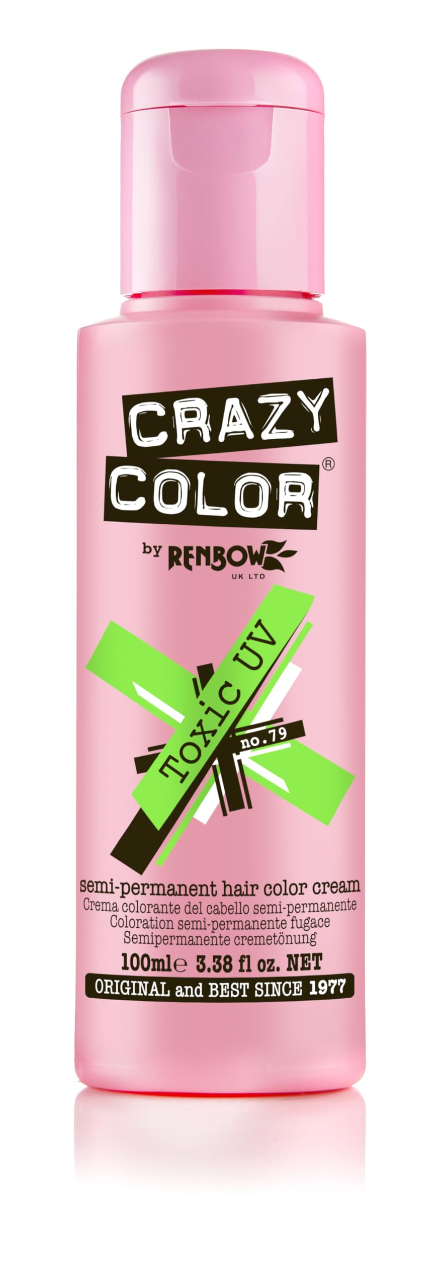 

Крем-краска для волос Crazy Color 100 мл Toxic GO-CC79
