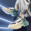 Punk Men Casual Shoes New Sneakers Male 2024 Chunky Walking Sport Shoes Trend Running Basketball Sneakers Outdoor Comfortable