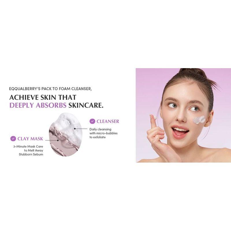 EQQUALBERRY - Purple Rice Pore Purifying Pack Cleanser
