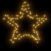 VidaXL Luminous Christmas Star Decoration with Stakes 115 LEDs 85 Cm 357724