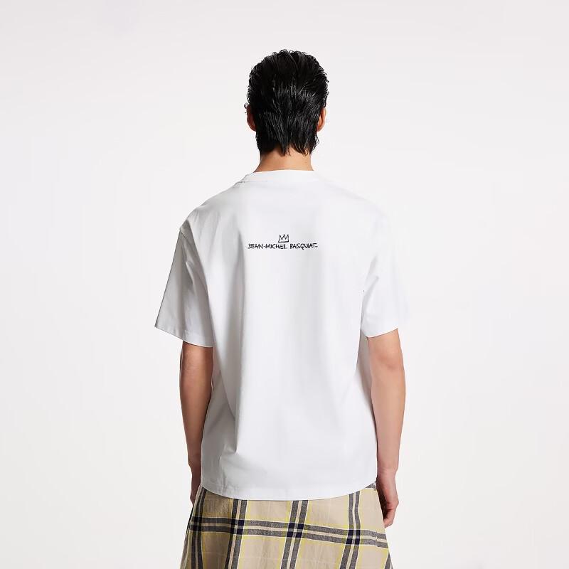 Jack & Jones Men's Cool-Feel Graffiti Print T-Shirt