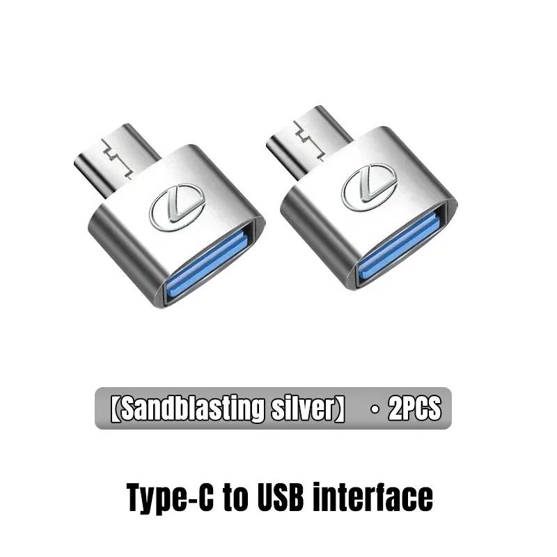 

2026 Горячие Внутренние Наклейки Тип Автомобиля Type-C на USB 3.0 Интерфейс Мини-Конвертер Зарядный Адаптер для Lexus ES300 RX330 RX300 GS300 IS2