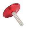CANSUCC Aluminum Alloy Bike Stem Top Cover Pressure Resistant Bike Headset Top Cover with Screw for Cycling Red
