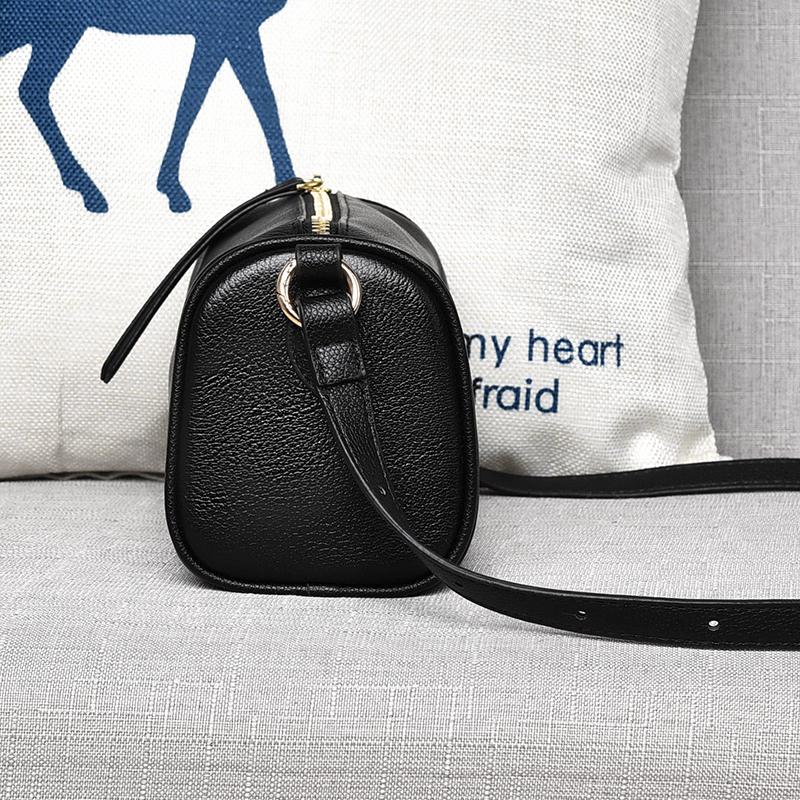 High Quality Soft Genuine Leather Women Handbag Luxury Cow Leather Purse Crossbody Shoulder Bag Female Mobile Phone Bag Wallet