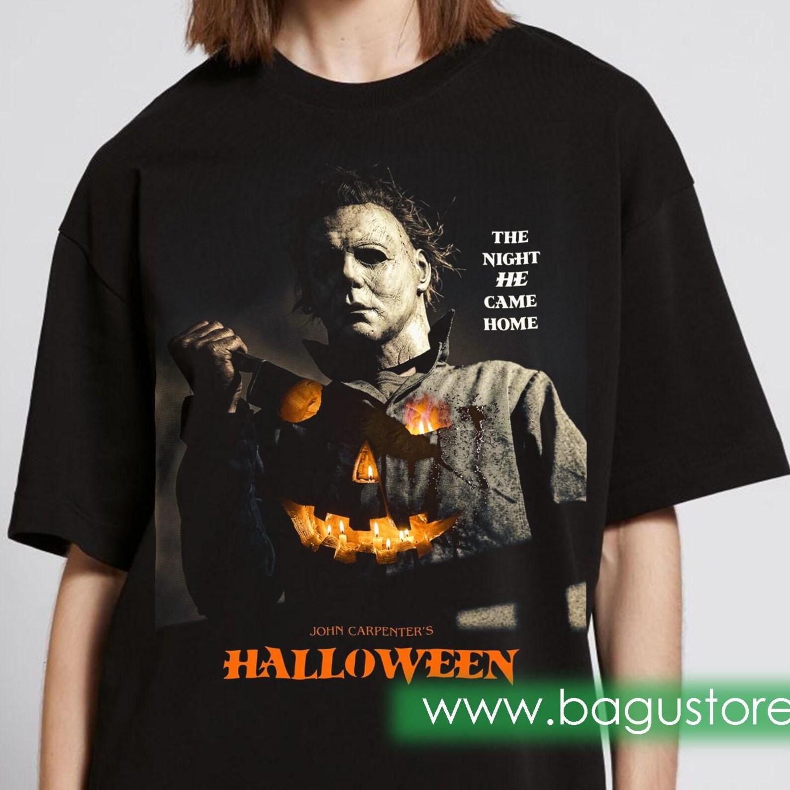 Halloween Michael Myers Graphic Tee & SweaT shirt — The Night He Came Home L
