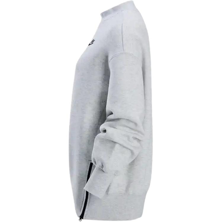 Nike Sweatshirts Women's Gray Half Turtleneck Moderate Regular FV8042-013