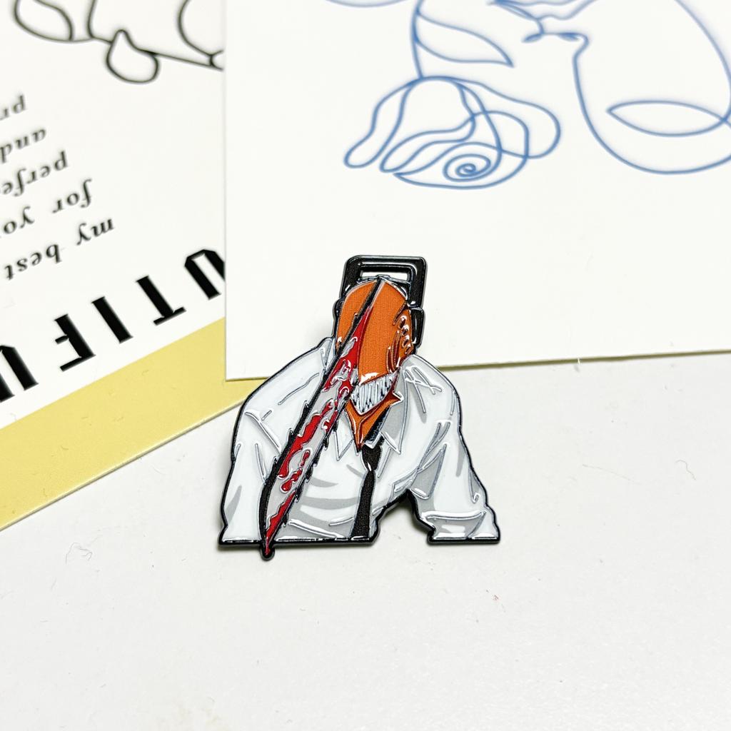 Anime Character Enamel Brooch Badge for Women and Men Cartoon Decorative Pin Punk Accessory Present for Friends Premium Quality