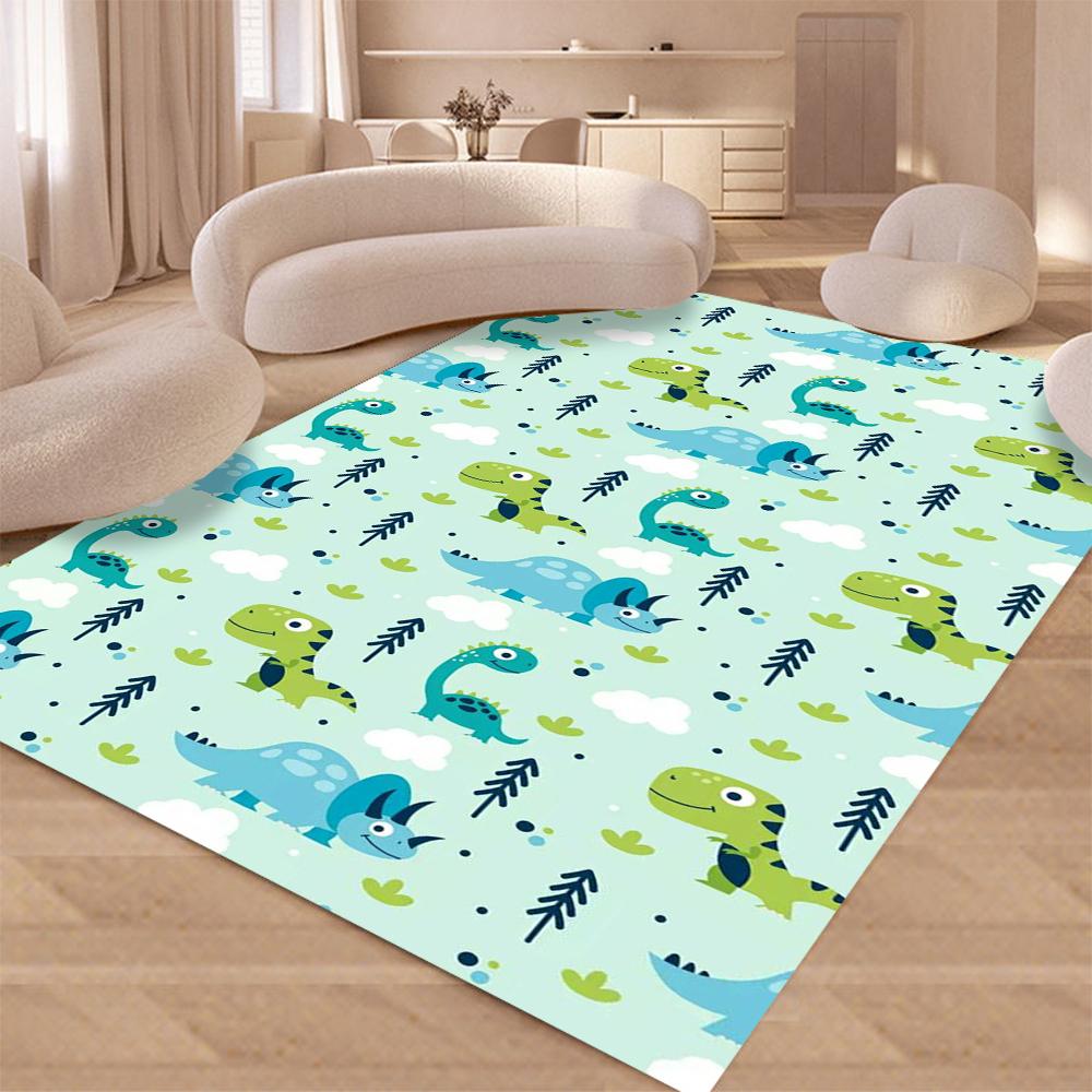 Bohemian Style Carpet for Living Room Kitchen Floor Mat Anti-fouling Balcony Entrance Doormat Non-slip Bedroom Large Soft Rug