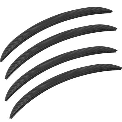 Ideamall Çamurluk Kalıbı, Overfender, Çizilmeye Dayanıklı, Karbon Fiber, 43cm, 4'lü Set