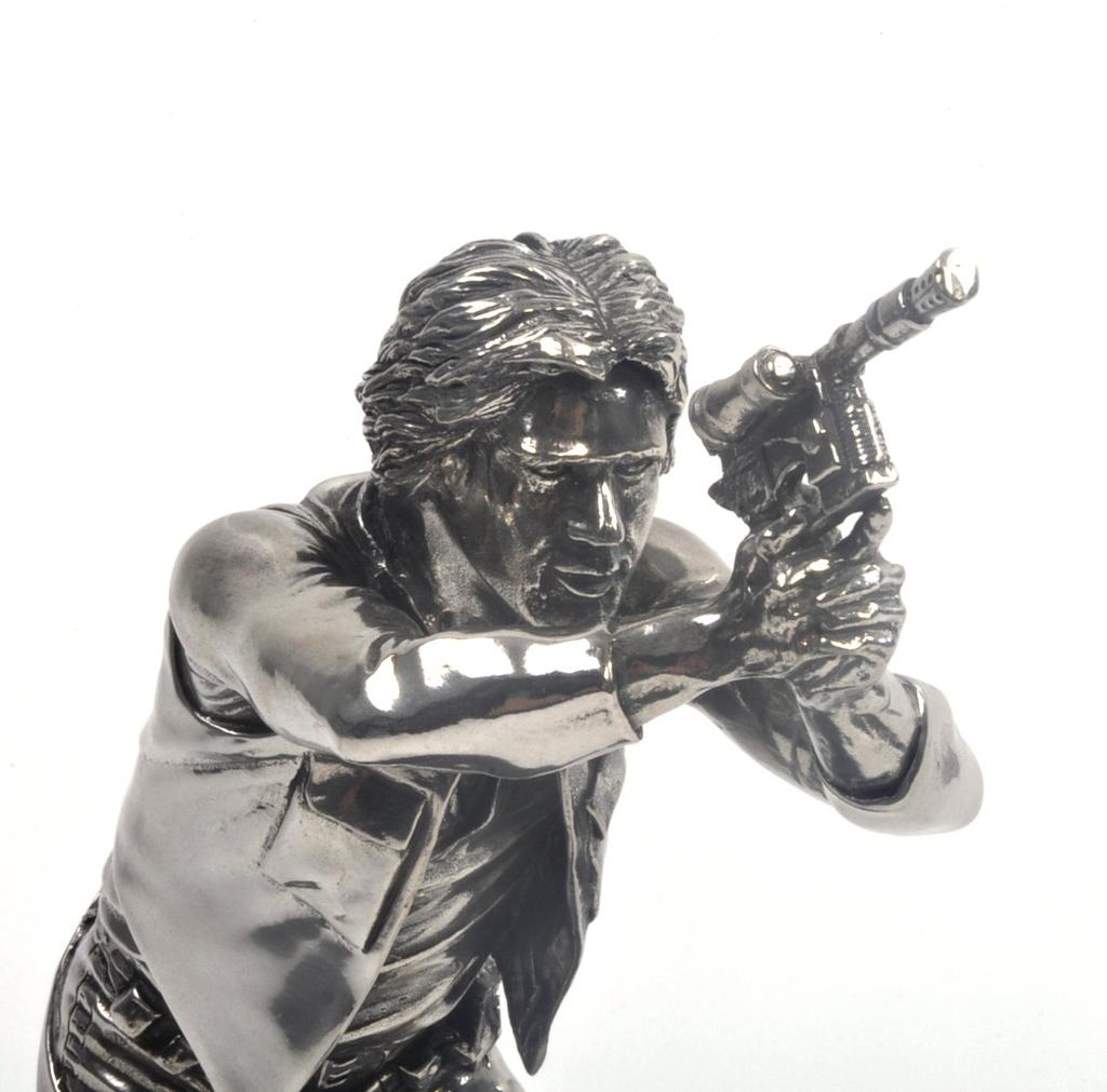 ROYAL SELANGOR Star Wars Figurine Limited To 5000 Pieces Worldwide "Han Solo"