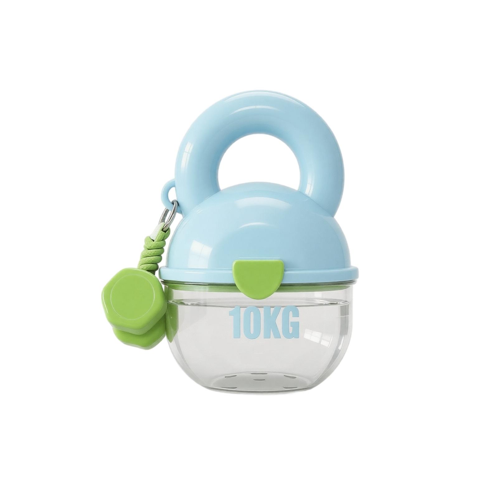 

Portable Outdoor Dog Water and Food Dispenser Large Capacity Travel Bottle with Integrated Bowl for Walking Hiking and Traveling One Size синий