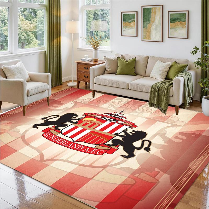 Sunderland Design Crystal Velvet Rug Soft Decorative Mat for Bedroom Entrance