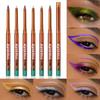 Cross-Border New Arrival Gel Eyeliner Metal Chameleon Eyeliner Color Changing Shiny Long Lasting Waterproof Eyeliner Pen