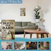 Vintage Farmhouse Metal Tin Sign Rustic Wall Art Decor 8x12 Inches Bar Backyard Home