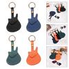 Multipurpose Guitar Pick Pouch Guitar Pick Holder Guitar Shape Pick Storage Bag Protective Pick Holder Case for Picks