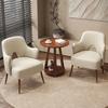 Internet celebrities cream wind balcony leisure area layout tables and chairs lazy reading small coffee table