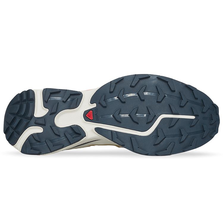 SALOMON XT-6 Bequeme Mode Gummi Stoßdämpfung Rutschfest Abriebfest Atmungsaktiv Low-Top Laufschuhe Unisex Laufschuhe Weiß 414553