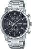 Standard Men's Wristwatch MTP-E510D-1A1V Quartz 1/10 Second Chronograph Black