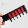 Halloween Hair Dye Comb 10Pcs Chalk 10 Colors Washable Instant Christmas Cosplay Party Disposable Temporary Coloring Safe