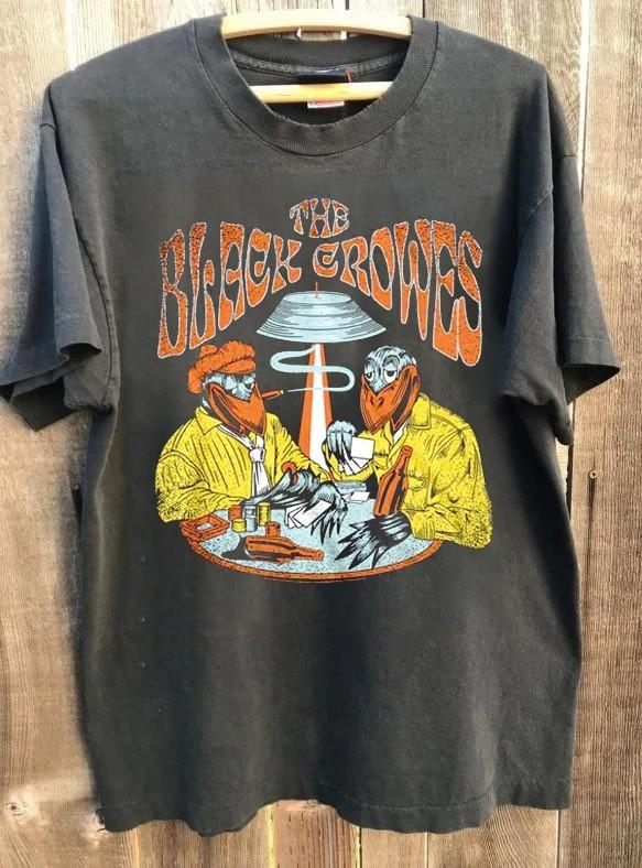 The Black Crowes Band 90s Retro style Charcoal T shirt Classic tee NH26057 Unisex T-Shirt XXXL