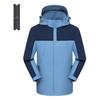 Unisex Windproof Hooded Windbreaker: Custom Printed Outdoor Jacket for Team Building, Class and School Uniforms
