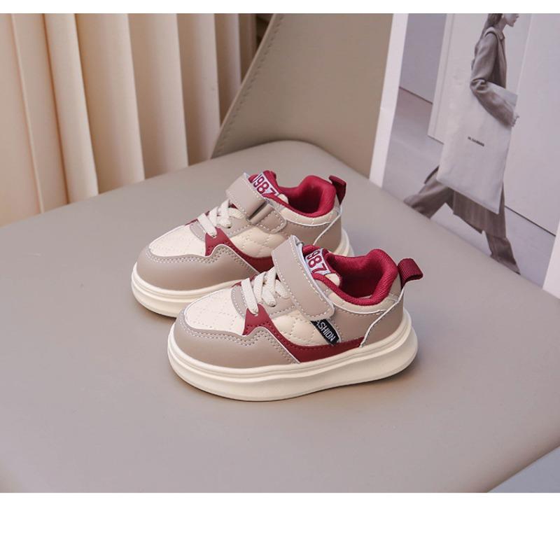 Girls Board Shoes Spring and Autumn New Children's Shoes Boys Sports Shoes Soft Sole Breathable Baby Anti-kick Casual Shoes