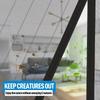 Magnetic Door Curtain, Auto Closing Ventilated Screen, Easy Installation with Adhesive Strips, Pet Friendly Insect Proof