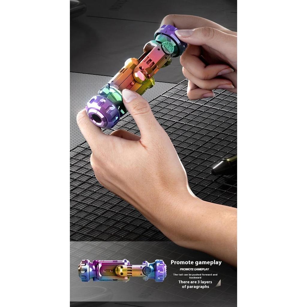 Stun Grenades Pistol Guns Novelties Sensory Metal Toy Creative Cool Things Punnk Mechanical Relieve Stress Relief Adults Toys