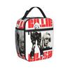 Shadow Pop Billie's Thermisch Isolierte Lunchtasche für Reisen Wiederverwendbare Lebensmitteltasche Thermokühlertasche Lunchboxen
