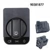 90381877 1241319 Car Headlight Fog Light Lamp Control Switch For Chevrolet For Opel Interior Parts Accessories ABS Plastic