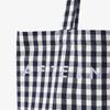 Afternoon Tea Living JA02 Gingham Check Tote Bag, Medium, Black