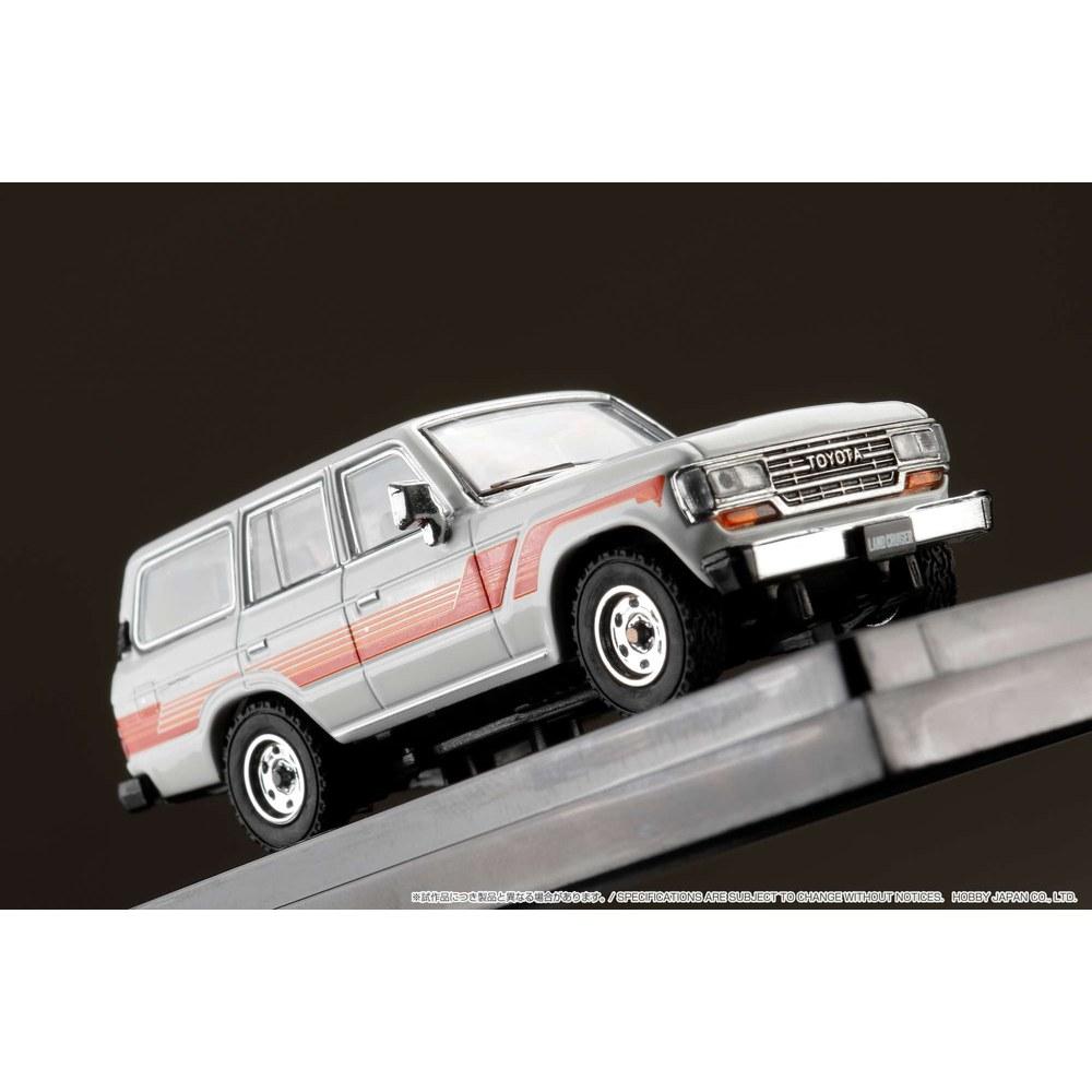 Hobby JAPAN 1/64 Toyota Land Cruiser 60 GX 1988 Finished Product HJ642039BW White Option Side Sticker