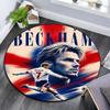 Becks pattern round rug,Carpet Rug for Living Room Bedroom Playroom ,Non-slip Floor Mat,Holiday Gifts and Birthday Gifts.