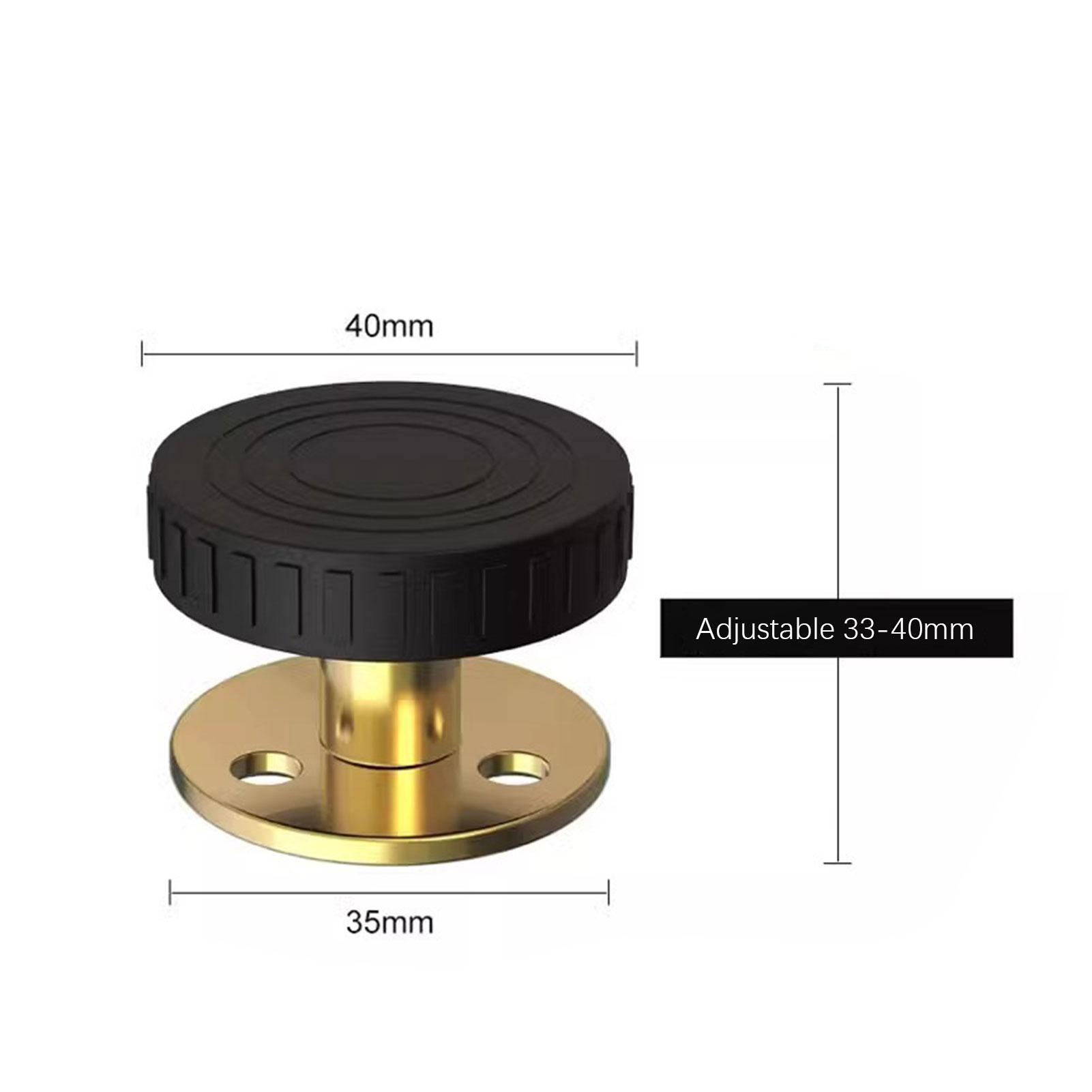 

4PCS Adjustable 28-110mm Threaded Bed Frame Heavy Duty Anti-Shake Tool Headboard Stoppers Telescopic Support Hardware Fasteners 4pcs
