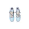 Nike Air Force 1 Leather Slip Resistant Abrasion Resistant Low Top Skateboard Shoes Women's Blue Gray DD8959-100(Team80-''T10)