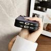 For iPhone 16 Case Drop-Proof TPU+Cloth Back Phone Cover Compatible with MagSafe